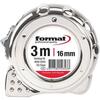 Pocket tape measure with chrome housing type 4696